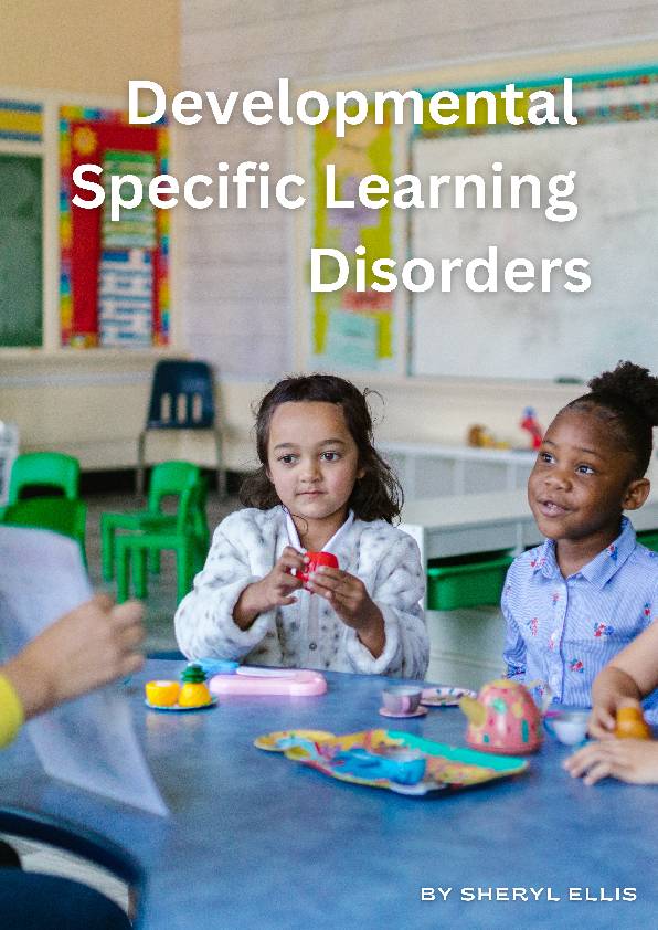 Specific Learning Disorders Lesson Plan Classful