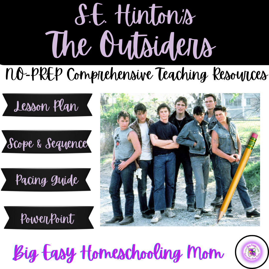 The Outsiders- NO-PREP Comprehensive Teaching Resource - Classful