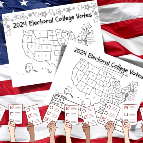 Election Vote Tracker, Electoral College Map for 2024 US Presidential