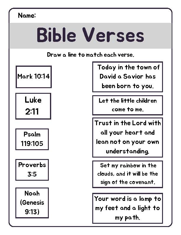 bible-verse-match-worksheets-for-kids-3-page-printable-activity-classful