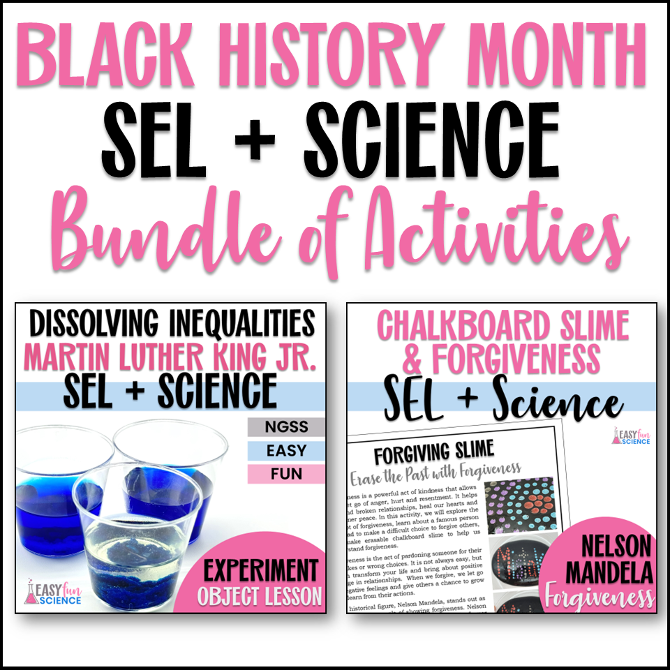 Black History Month Science Martin Luther King Mandela Middle School