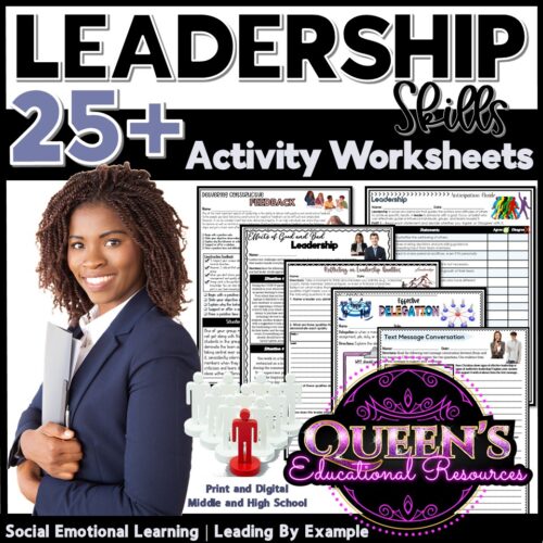 Leadership Activities | Leadership Worksheets | Career Readiness Activities's featured image