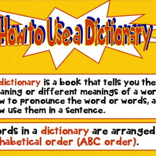 How to Use a Dictionary PowerPoint Grades 2-5's featured image