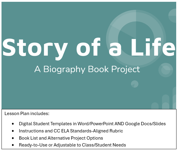 Story of a Life: Biography Book Project