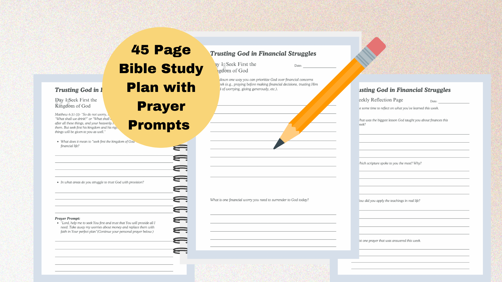 Daily Bible Study on Trusting God: 3 Weeks of Scripture and Reflection, Strengthening Your Faith
