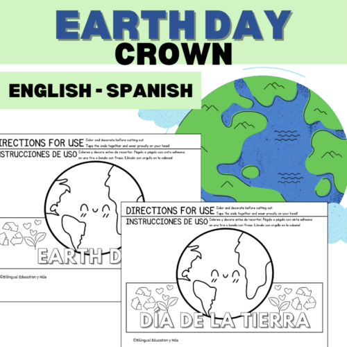Earth Day | Dia de La Tierra | English | Spanish | Crown Corona's featured image