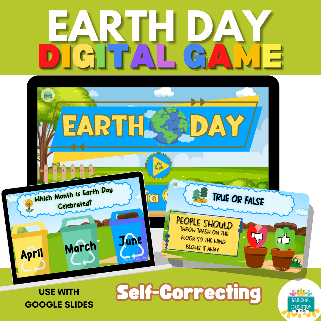 Earth Day Trivia Game - English Version