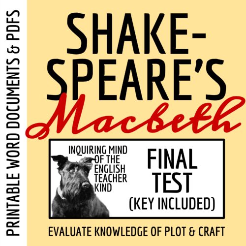 Macbeth Summative Test and Answer Key's featured image
