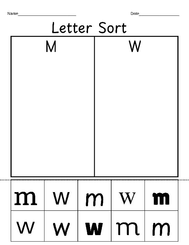Letter Sort m/w