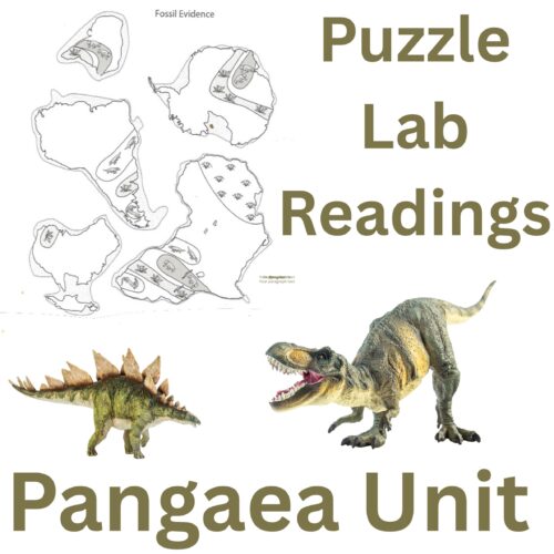 Plate Tectonics Unit Pangea Puzzle, Lab and Reading Middle School Science's featured image