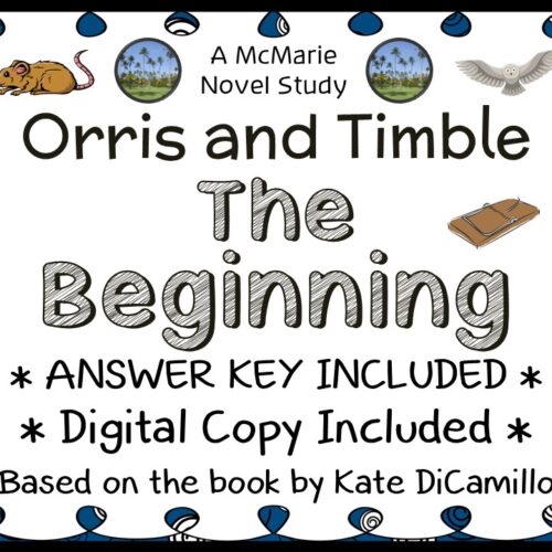 Orris and Timble: The Beginning (Kate DiCamillo) Novel Study / Comprehension's featured image