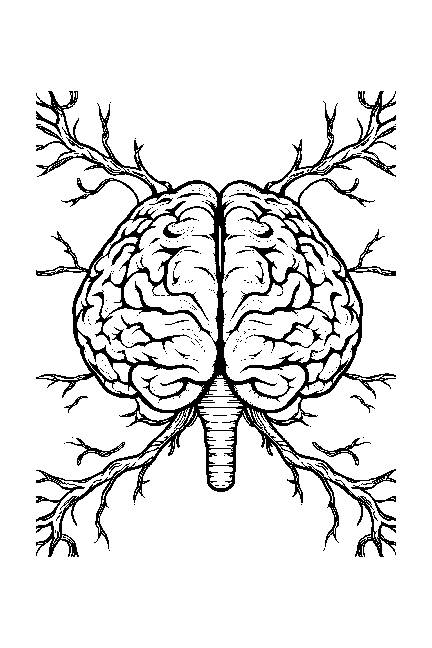 Common Core, HS-LS1-2, Human Central & Peripheral Nervous System, Senses Coloring Pages's featured image