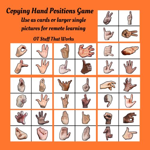 Copying Hand Positions Game's featured image