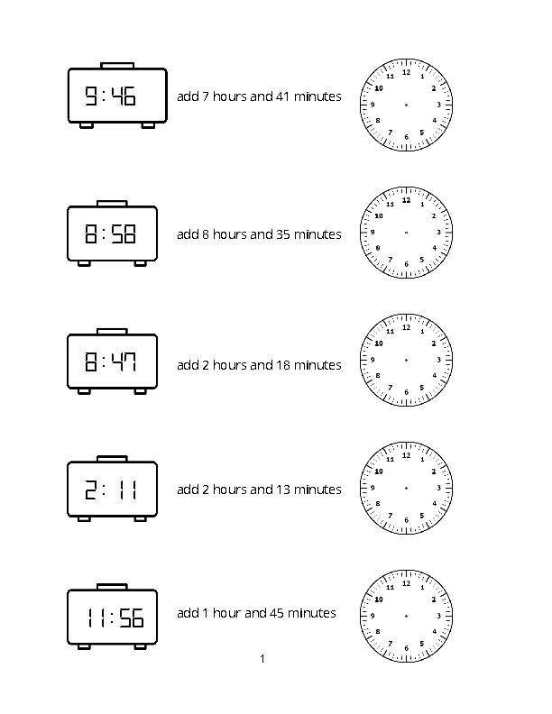 COMMON CORE,2. MD.C.7 TELLING TIME WORKSHEETS: ELASPED TIME, DRAWING HANDS ON ANALOG CLOCKS Workbook, 150PP's featured image
