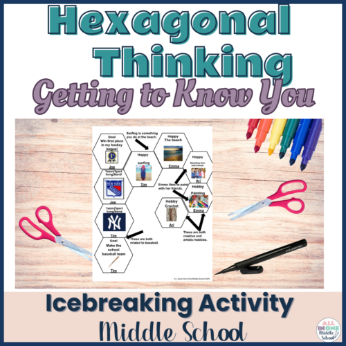 Hexagonal Thinking Icebreaker Activity for Back to School Getting to Know You's featured image