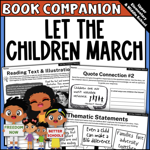 Let the Children March Book Companion Activities for Black History Month's featured image